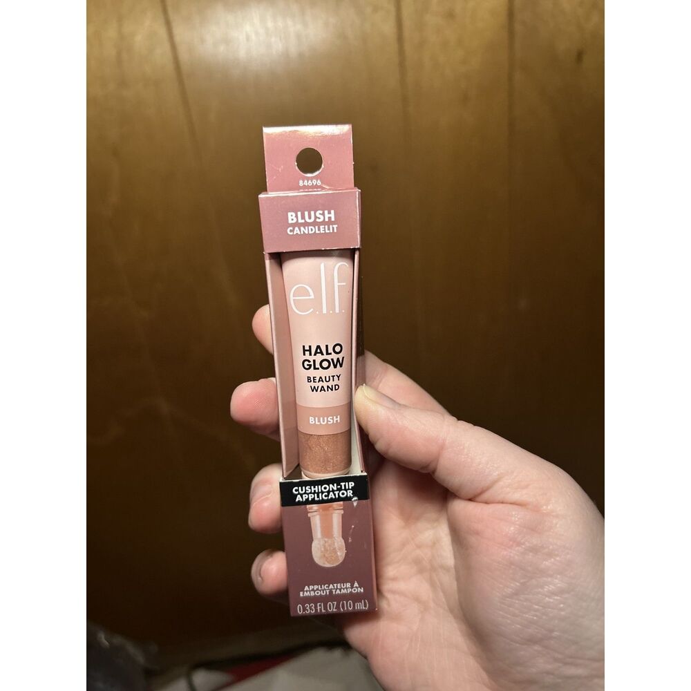 e.l.f. Halo Glow Blush Beauty Wand - Candlelit - New In Box NIB Luminous Flush